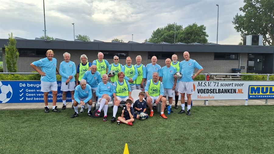 Walking Football team van M.S.V. '71